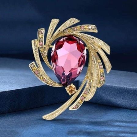 Big Stone Brooch