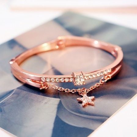 Star Hand Chain Metal Bracelet