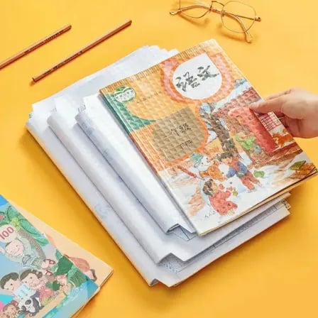 (১০ ‍পিস) Transparent Book Cover। বই সারা বছর থাকবে নতুনের মত