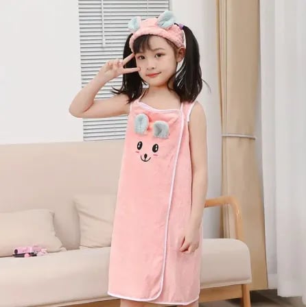 Baby Bath Towel Dress। এক ড্রেসেই টাওয়েল ও আরামের সমাধান!