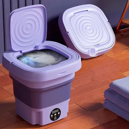 Folding Mini Washing Machine। কাপড় ধোয়া হবে আরও স্মাট