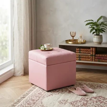 Square Foot Stool (1pcs)- Model-05 যেখানেই রাখবেন, সেখানেই মানাবে