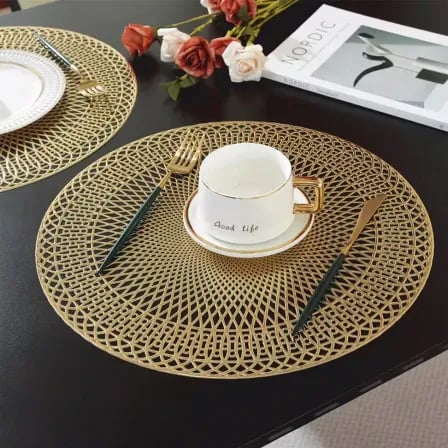 (6pcs) Luxury Dining Table Mats (Model-1)। ডাইনিং টেবিলে আনুন বিলাসিতার ছোঁয়া