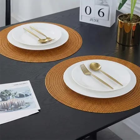 (6pcs) Luxury Dining Table Mats (Model-2)। ডাইনিং টেবিলে আনুন বিলাসিতার ছোঁয়া