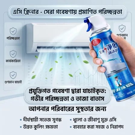 Ac Foam Cleaner। ঘরে বসে এসি ক্লিন করুন