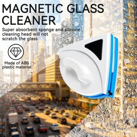 Glass Cleaner Tool। গ্লাসের দুই পাশ পরিষ্কারে সহায়তা করে