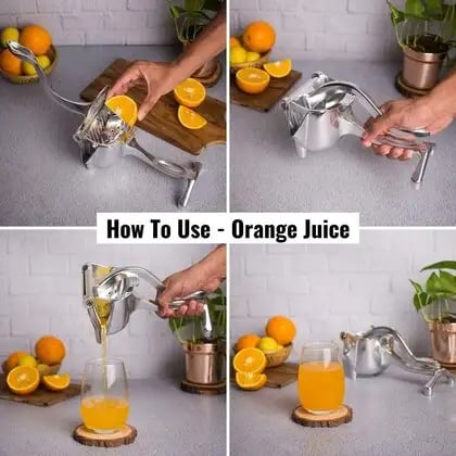 Manual Fruit Press Juicer Extractor Squeezing Tool – ৫