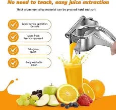 Manual Fruit Press Juicer Extractor Squeezing Tool – ৩
