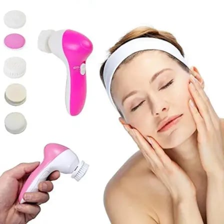 Beauty Care Massager 5 in 1 Facial Cleansing Brush – ২