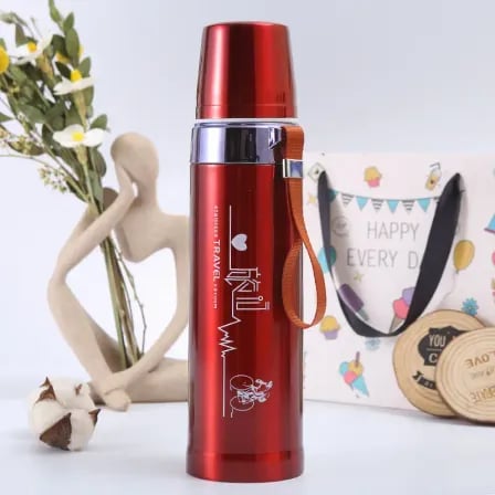 Stainless Steel Flax Warm and Cold Bottle 800ml – ২
