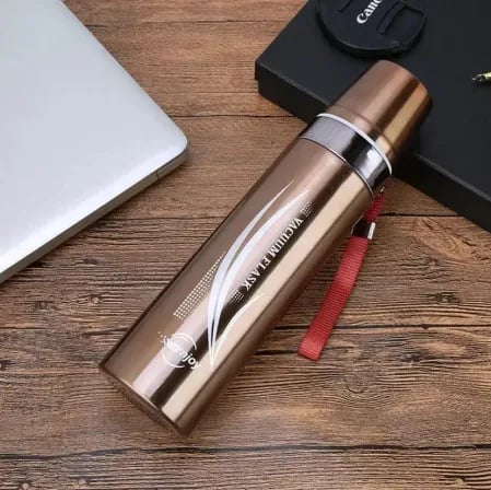 Stainless Steel Flax Warm and Cold Bottle 800ml – ৪