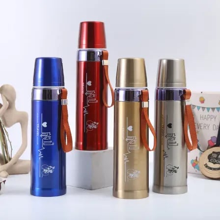 Stainless Steel Flax Warm and Cold Bottle 800ml – ৫