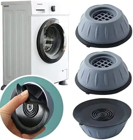 Anti-vibration Shock Pad Foot Mute Protection Mat 4Pcs – ৪