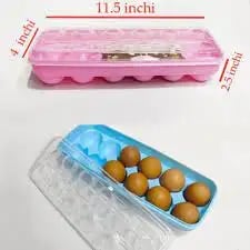 Eggs Storage box Dispenser Holder Eggs Container 12 Pcs – ৪
