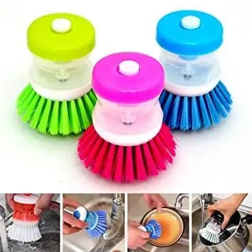 (২ পিস) Dish Washing Brush – ৩