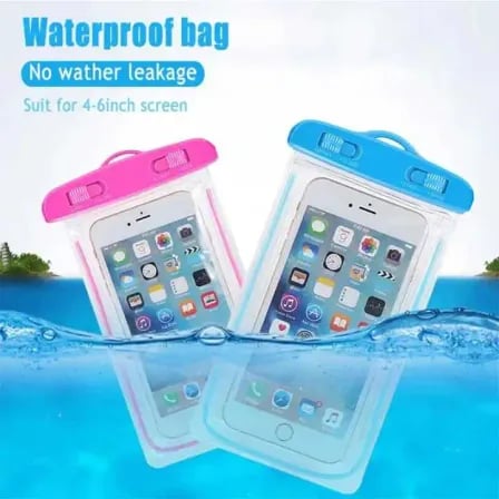 Plastic Waterproof Underwater Pouch Bag for Mobile Phones – ৪