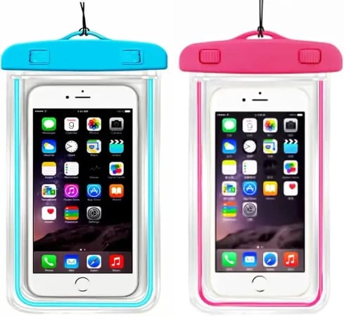 Plastic Waterproof Underwater Pouch Bag for Mobile Phones – ৩