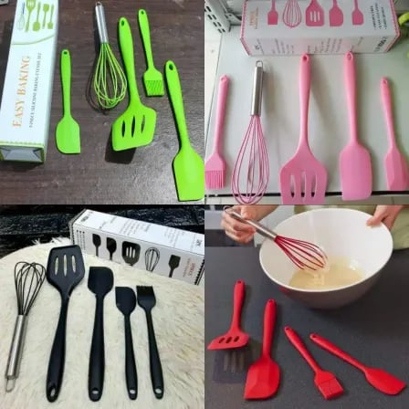 Baking Set Kitchenware 5 Piece Baking Cooking Tools Silicone – ৪