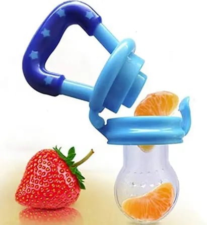 Baby Fruit Feeder & Pacifier Chew Fruit Nipple – ৩