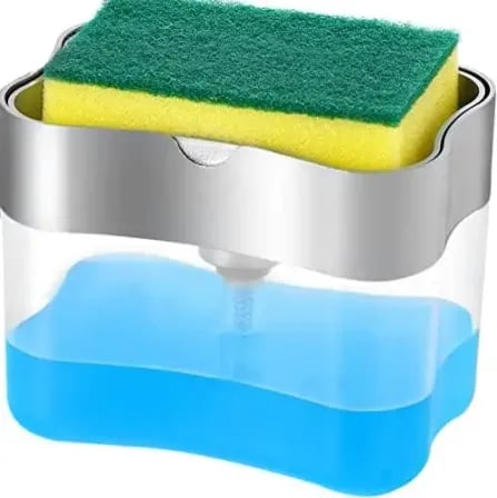 Liquid Soap Dispenser With Washing Sponge | 2-in-1 – ৫