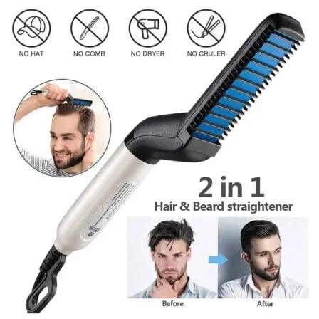 Hair & Beard Straightener | Multifunctional Quick Hair Styler – ৫