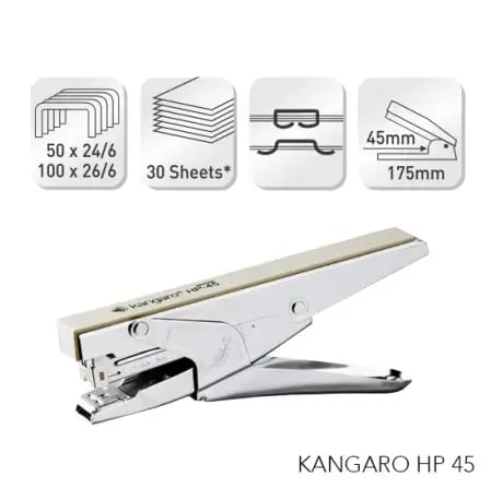 Kangaro Stapler Machine HP-45 | Heavy Duty Stapling Pliers – ২