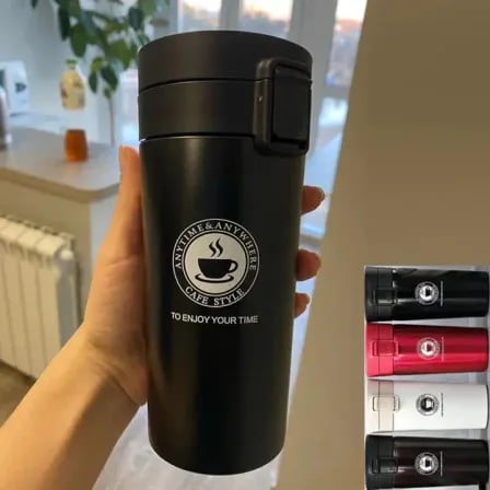 Travel Mug | Vacuum Flask | Stainless Steel Thermos Cup – ৩