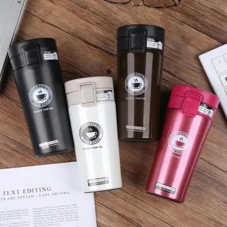 Travel Mug | Vacuum Flask | Stainless Steel Thermos Cup – ২