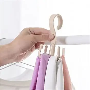 Rotatable Hook | 360 Degrees Rotated 4 Hooks Hanging Rack – ৩