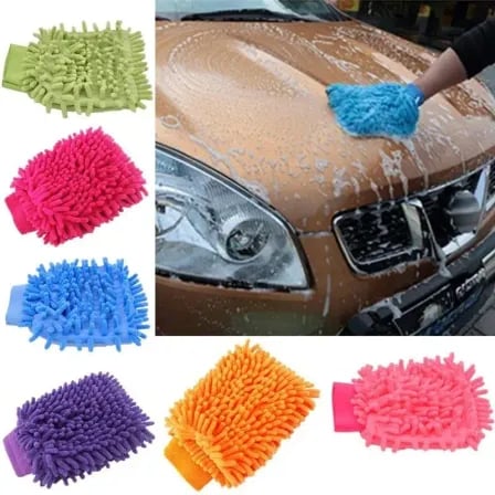 Microfiber Car Cleaning Glove Washing Home | Duster Towel – ২