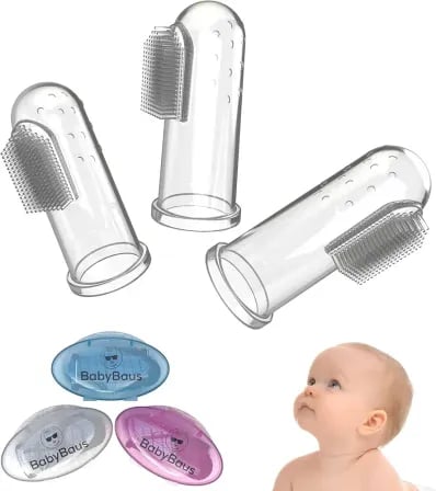 Silicone Soft Finger Toothbrush For Baby Infant – ৫