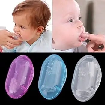 Silicone Soft Finger Toothbrush For Baby Infant – ৪