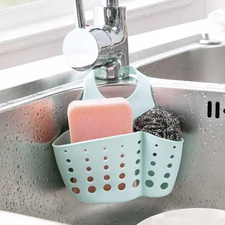 Kitchen Hanging Drain Basket Bag Portable Kitchen Basket Home – ৫