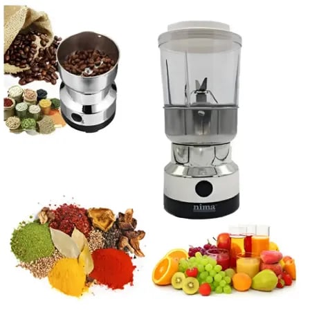 Nima 2 in 1 Electric Grinder & Blender – ৫