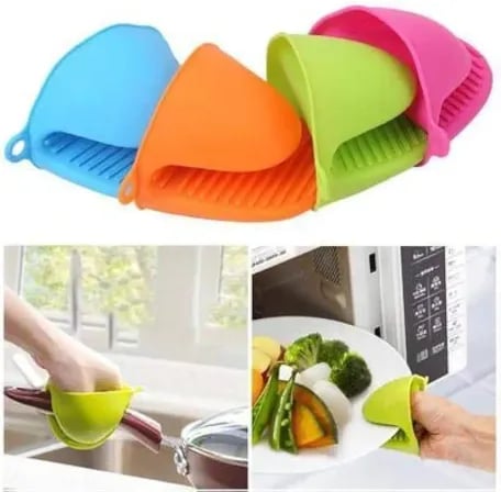 Oven Gloves Cooking Pinch Grips Silicone | Mini Oven Mitts – ২