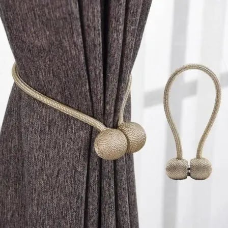 1 Pair Magnetic Curtain Tiebacks – ৫