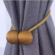 1 Pair Magnetic Curtain Tiebacks – ৩