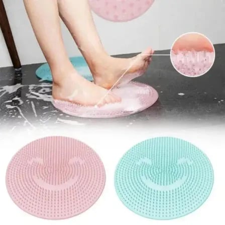 Foot Massager Shower Silicone Massage Feet Bath Foot Brush – ৩