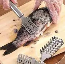Fish Scale Remover Stainless Steel | Fast Fish Shaver – ৩