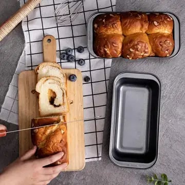 Bread Pans for Baking | Nonstick | Carbon Steel | Loaf Pan – ৩