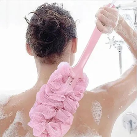 Shower Scrubber Loofah Sponge Bath Body Back Brush – ৪