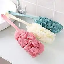 Shower Scrubber Loofah Sponge Bath Body Back Brush – ৫