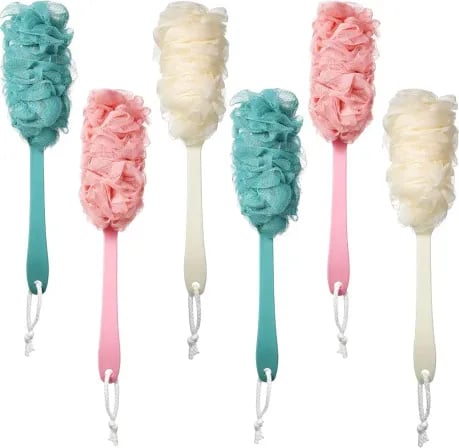 Shower Scrubber Loofah Sponge Bath Body Back Brush – ২