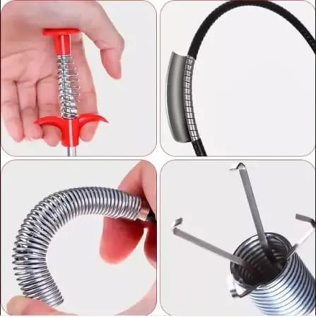 Pipe Cleaner | 5 Feet | Remover Cleaning Tools for Kitchen Sink – ৩