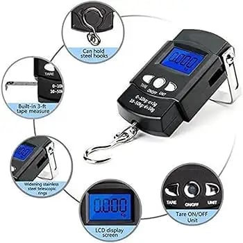 Mini Digital Hanging Scale | 1 Peice – ৫