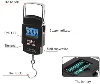 Mini Digital Hanging Scale | 1 Peice – ৩