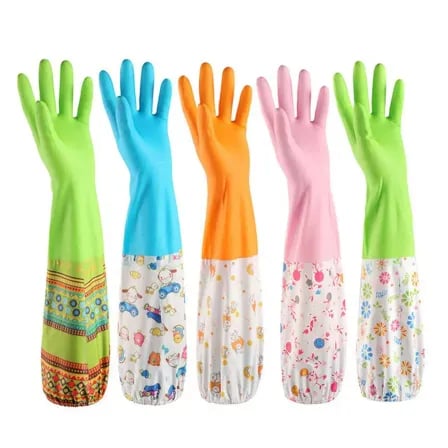 (২ জোড়া) Long Hand Gloves – ৩