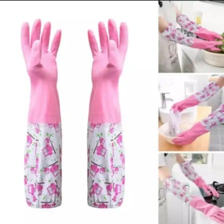 (২ জোড়া) Long Hand Gloves – ২