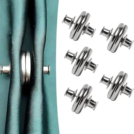 (৪ সেট) Magnetic Curtain Clip – ৪