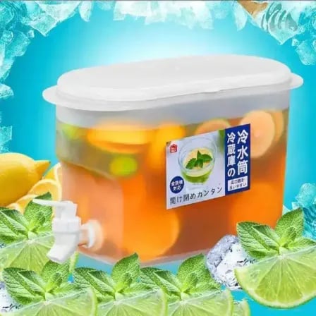 Juice Container | 2.5L (পরিবারের সকলের শরবত একসাথে স্টোর করতে পারবেন) – ৪